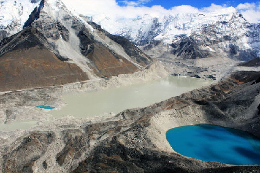 Imja Glacial Lake. (Source: The Himalayan Times)